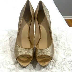 Size 12 Nine West Peep Toe Heel